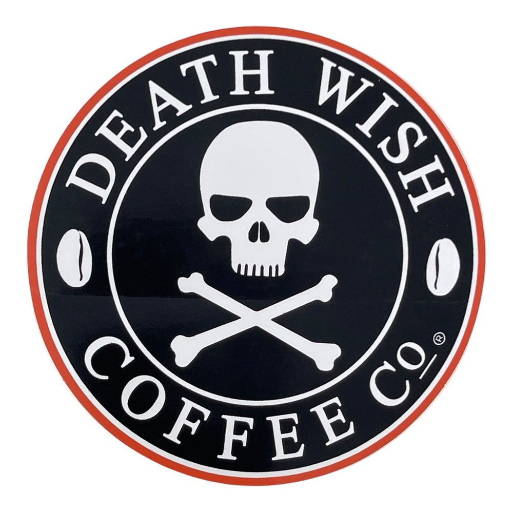 Death Wish Coffee Co. Sticker 3.5" New
